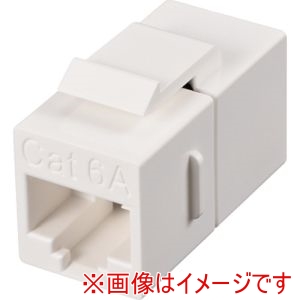 バッファロー BUFFALO バッファロー BLARJ45T6AWH RJ45中継コネクター Cat6A