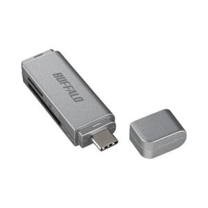 バッファロー BUFFALO バッファロー BSCR120U3CSV カードリーダ 対応機器 USB 3.2Gen 1 3.1Gen 1 3.0 2.0 1.1  BUFFALO