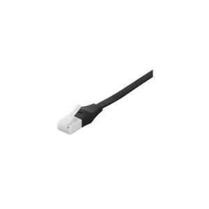 バッファロー BUFFALO ツメの折れないLANケーブル カテゴリー6 ストレート フラットタイプ 15m ブラック BSLS6FU150BK2
