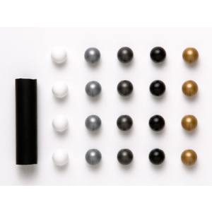 タミヤ TAMIYA タミヤ 15385 GP.385 ボールスタビキャップ モノクロ