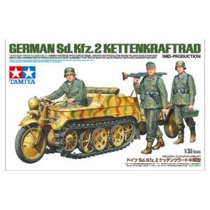 タミヤ TAMIYA タミヤ 35377 1/35 ドイツ Sd.Kfz.2 ケッテンクラート中期型