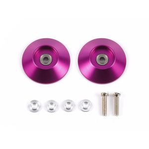 タミヤ TAMIYA タミヤ 95541 HG 19mmオールアルミベアリングローラー テーパータイプ パープル