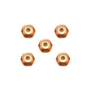 タミヤ TAMIYA タミヤ 95556 2mm アルミロックナット オレンジ5個 ミニ四駆特別企画