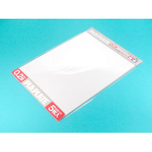 タミヤ TAMIYA タミヤ 70126 透明プラバン 0.2mm厚 B4サイズ 5枚