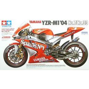タミヤ TAMIYA タミヤ 14100 1/12 ヤマハYZR-M1 04 No.7/No.33