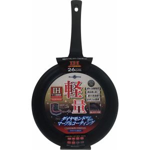 タフコ tafuco タフコ 軽量ダイヤモンドマーブルキャストIHフライパン26cm F-7122