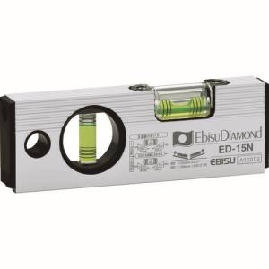 エビス EBISU エビス ED-15N ベーシックレベル シルバー 150mm ED-15N 水平器