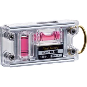 エビス EBISU エビス ED-TBLNR トビレベル シルバー 気泡管カラー レッド 水平器