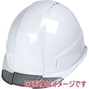 ジェントス GENTOS ジェントス GH02VA-WH ヘルメット GRITAIR+ 溝有 ヘッドライト取付可能 飛来 落下物用 白