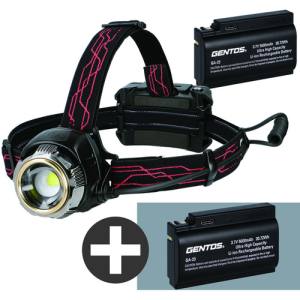 ジェントス GENTOS ジェントス GH-300RG-SET 充電池セット Gシリーズ ハイブリッド式LEDヘッドライト 300RG GENTOS