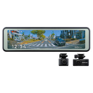 コムテック COMTEC コムテック COMTEC ZDR048 ミラー型 ドライブレコーダー