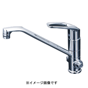 KVK KVK KM5151T シングル混合栓 止水栓付