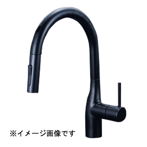 KVK KVK KM6071ECM5 シングルシャワー付混合栓 センサー付 eレバー マットブラック