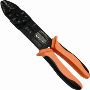 フジ矢 FUJIYA フジ矢 FA105 万能電工ペンチ 240mm 絶縁 ファストン端子用