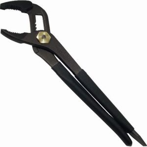 フジ矢 FUJIYA フジ矢 110-250SD-BG ウォーターポンププライヤー 黒金 バネ付き ドライバー付き