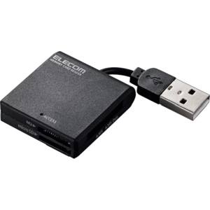 ELECOM エレコム エレコム MR-K009BK ブラック メモリリーダライタ ケーブル固定 ELECOM