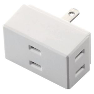 エレコム ELECOM エレコム ELECOM 3個口 トリプルタップ ホワイト T-TR01-2300WH