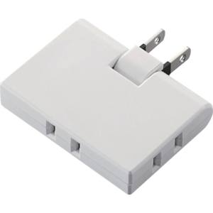 エレコム ELECOM エレコム ELECOM 3個口 トリプルタップ(コーナータイプ) ホワイト T-TR03-2300WH