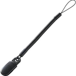 エレコム ELECOM エレコム ELECOM スマートフォン用クリップストラップ 50cm ブラック P-STCP50BK