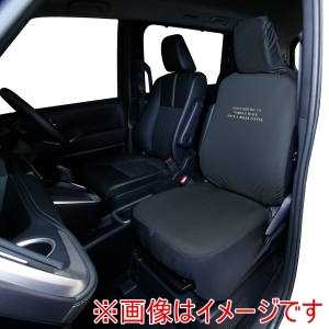 錦産業 錦産業 WN5321 防水ストレッチニット シートカバー 前席1枚 ブラック