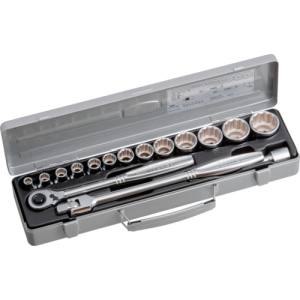 トネ TONE トネ 770M ソケットレンチセット 12角タイプ 差込角12.7mm 16点セット TONE