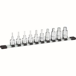 トネ TONE トネ HHB410 ヘキサゴンソケットセット インチホルダー付 10pcs TONE