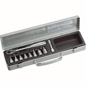 トネ TONE トネ HB3082 ヘキサゴンソケットレンチセット インチ目 10pcs TONE
