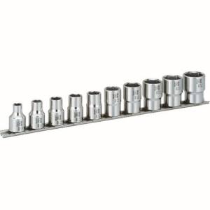 トネ TONE トネ SHS410 SUSソケットセット 6角 ホルダー付 10pcs TONE メーカー直送 代引不可 離島不可