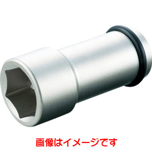 トネ TONE トネ 6NV-22L インパクト用ロングソケット 差込角19.0×22mm 85mm