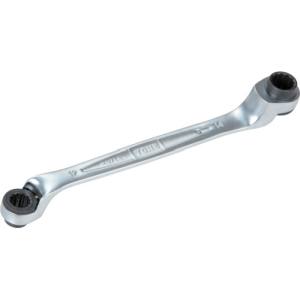 トネ TONE トネ RM75A-1317 両頭ラチェットめがねレンチ 75度 対辺寸法13x17全長245mm TONE