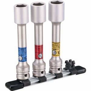トネ TONE トネ HAP403LLN プロテクター付インパクト用薄形ロングホイルナットソケットセット TONE