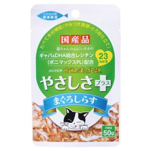 STIサンヨー STIサンヨー 食通たまの伝説 やさしさプラス まぐろしらす パウチ 50g 510970