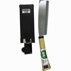 五十嵐刃物工業 五十嵐刃物 C-14 鋼付 両刃鞘鉈 180mm