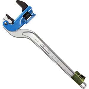 ヒット商事 HIT ヒット商事 ACPW-450J ブルー アルミコーナーパイプレンチ 白管、被覆管 兼用 450mm