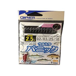 オーナー OWNER オーナー ウルトラパニック 2.5号 ハリス 0.2 R-3042