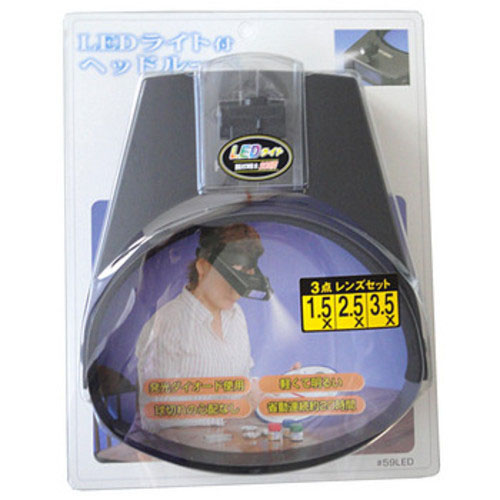  テイエスケイ TSK ヘッドルーペ RX-59LED