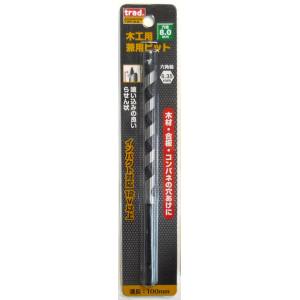 TRAD TRAD TWK-8.0 木工兼用ビット 8mm 三共コーポレーション