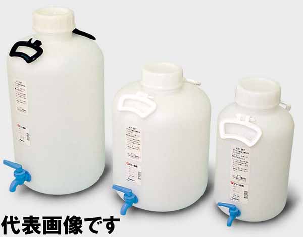  H&H H&H MT-30 フリー容器 丸型タンクコック付き 30L ウォータータンク ポリタンク 給水タンク 三共コーポレーション