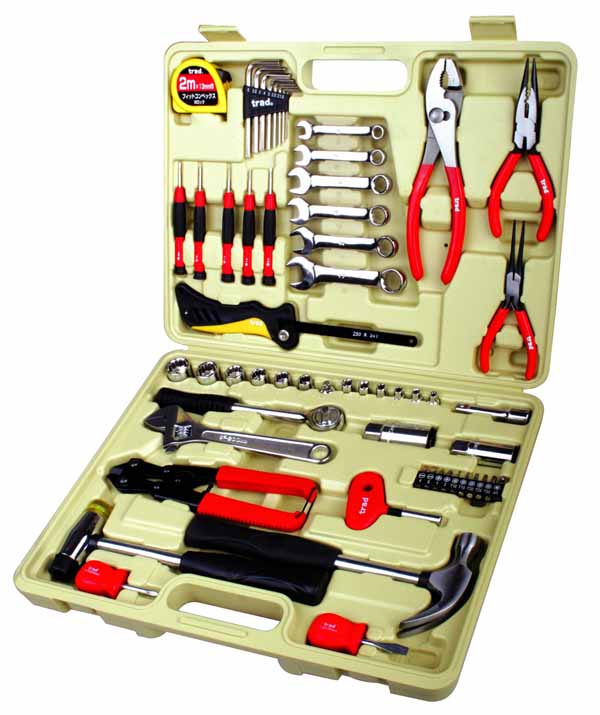  TRAD TRAD TS-58 工具セット 58pc 三共コーポレーション