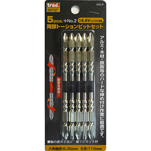 TRAD TRAD TRT-115 トーションビットセット 5本組 三共コーポレーション