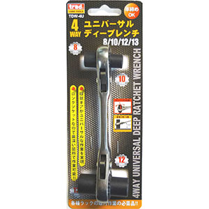 TRAD TRAD TDW-4U ユニバーサルディープレンチ 三共コーポレーション