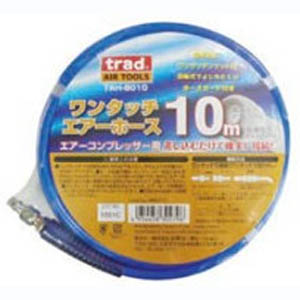 EXCELLENT KOBO EXCELLENT KOBO TAH-8010 エアーコンプレッサー用 回転式ワンタッチエアーホース 8x12mm 10M 三共コーポレーション