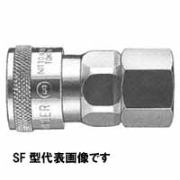 H&H H&H 空気用ハイカプラ プラグ オネジ取付用 SF型 40SF 293