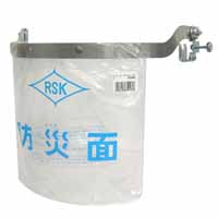 理研科学 RSK 理研科学 防災面 クリア 350KN 粉塵 芝刈り 薬品 機械操作時 飛沫防止