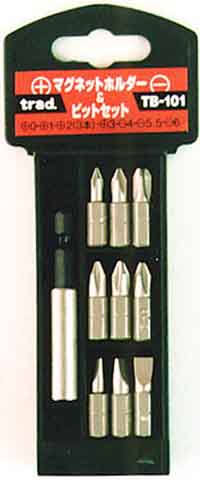  TRAD TRAD TB-101 マグネットホルダー＆ビットセット 三共コーポレーション