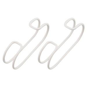 アイワ金属 AIWA アイワ金属 AP-3018W KINOBO Cフック ホワイト 2個入