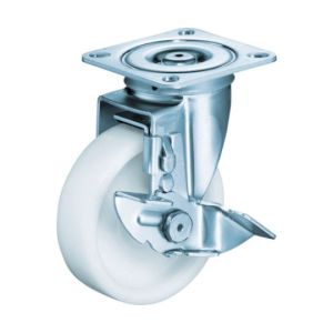 ハンマーキャスター HAMMER CASTER ハンマーキャスター 413S-N100-BAR01 Sシリーズ 自在SP付 ナイロン車 100mm