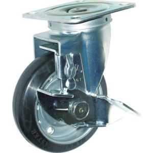 ハンマーキャスター HAMMER CASTER ハンマーキャスター 413S-RB150-BAR01 Sシリーズ 自在SP付 ゴムB車 150mm