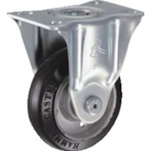 ハンマーキャスター ハンマーキャスター 420SR-R100 固定式ゴム車輪 100mm