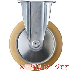ハンマーキャスター HAMMER CASTER ハンマーキャスター 420SRP-URB150 固定式ウレタン車輪 スチール ローラーベアリング 150mm